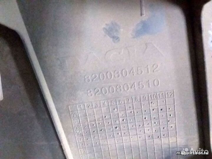 Накладка стойки Renault Logan I центральная левая