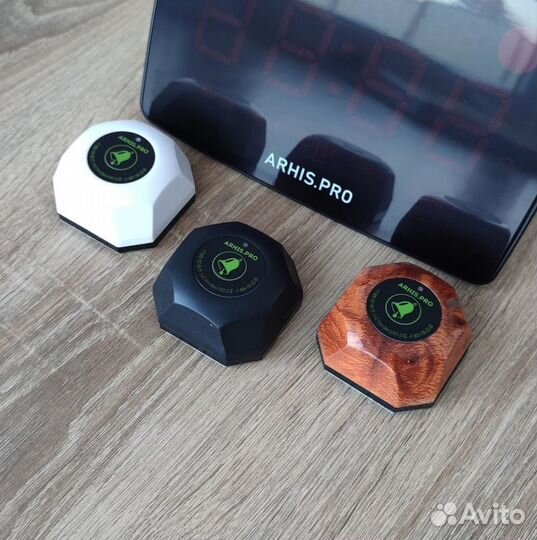 Кнопки вызова официанта модель Бургер и табло