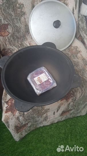 Казан чугунный 8 литров