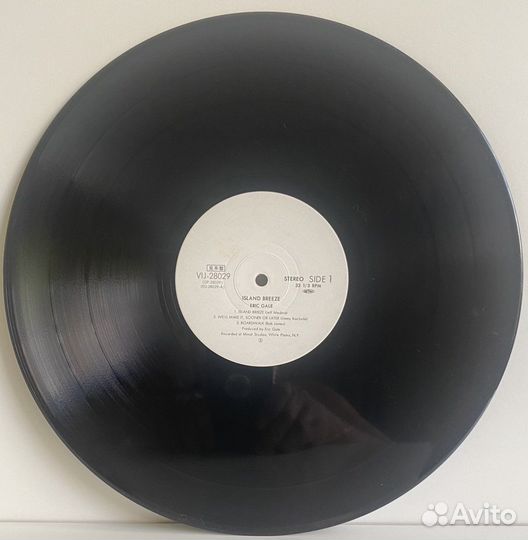 Jazz: Eric Gale /Island Breeze LP 1983 Japan MT