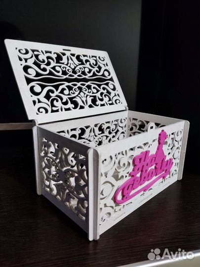 Шкатулка свадебная на мальчика и девочку