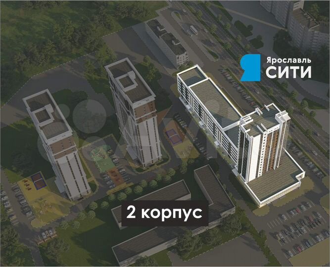 1-к. квартира, 53,2 м², 4/19 эт.