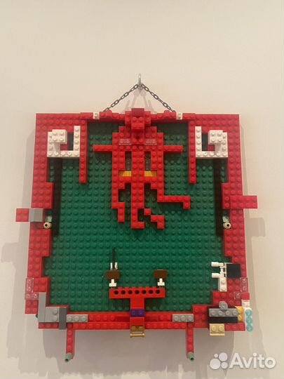 Картина из lego «весёлая осьминожка»