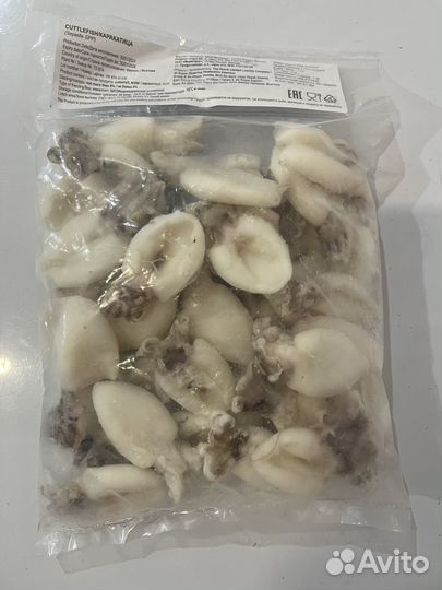 Каракатица молодая очищенная