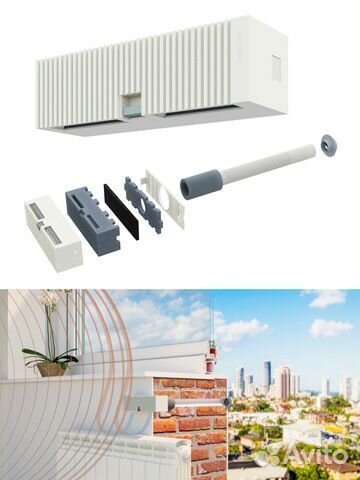 Приточный клапан Norvind optima