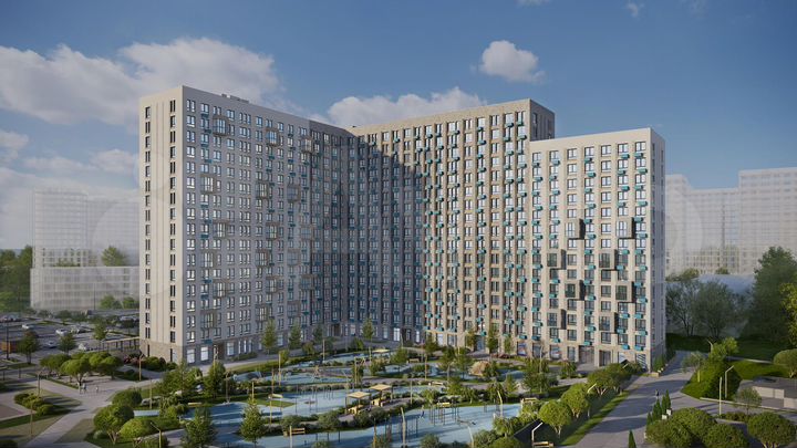 2-к. квартира, 57,9 м², 12/17 эт.