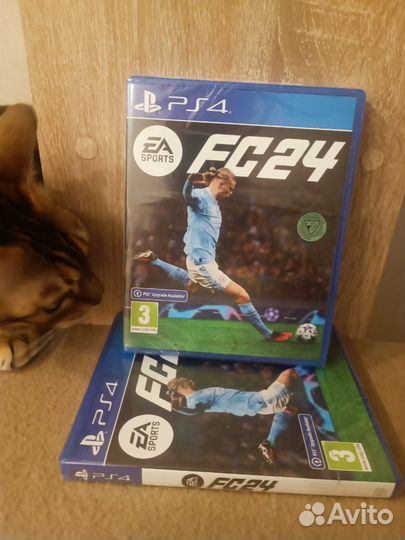 PS4 EA sports FC 24 (FIFA 24) Фифа 24 диск PS 4