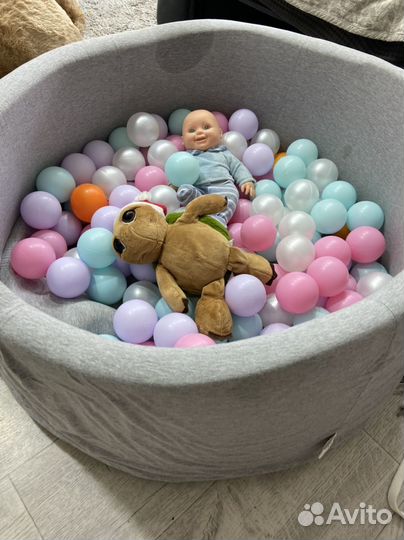 Сухой бассейн с шариками бу