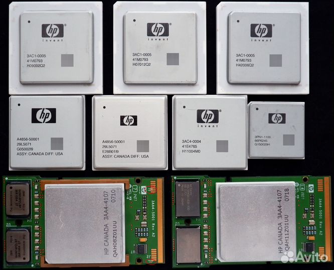 Процессоры AMD, Intel, HP