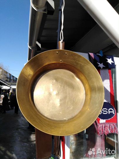 Таз под варенье.(Латунь). Поднос нержавейка