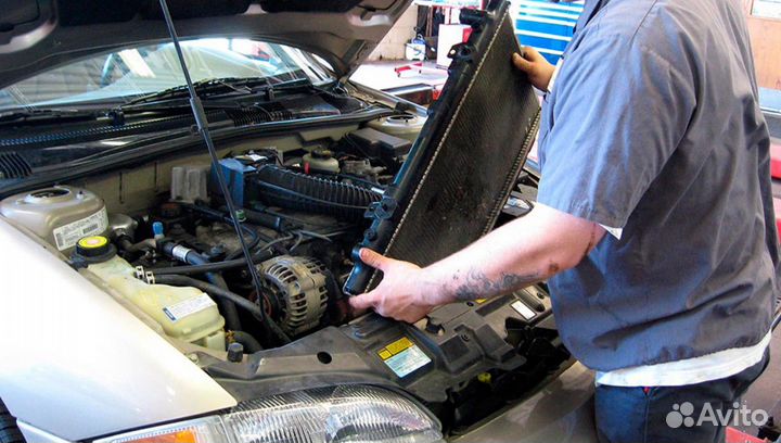 Замена бенз. двс Kia Rio 2002-2005