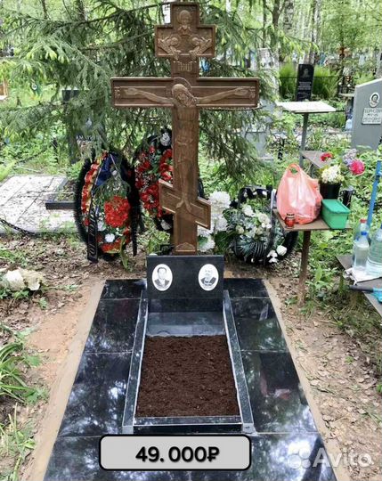 Крест дубовый на могилу