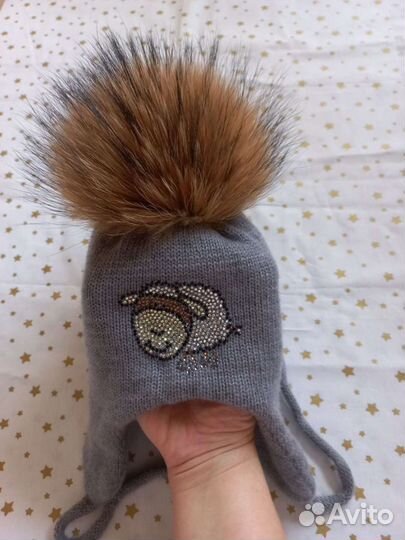 Шапка детская (весна, осень)