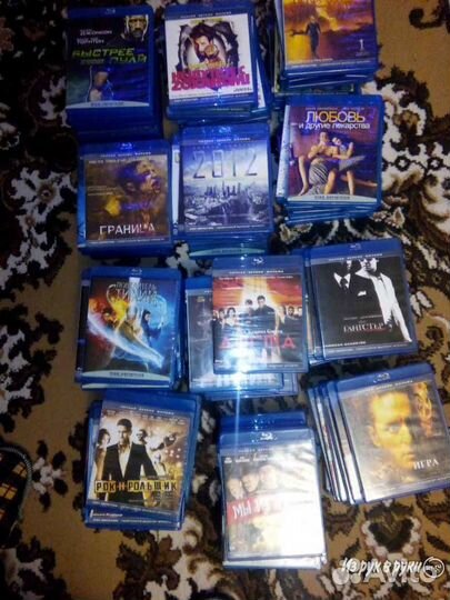 Коллекция DVD BLU-RAY дисков