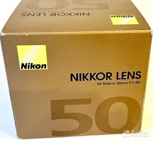 Объектив nikon 50mm
