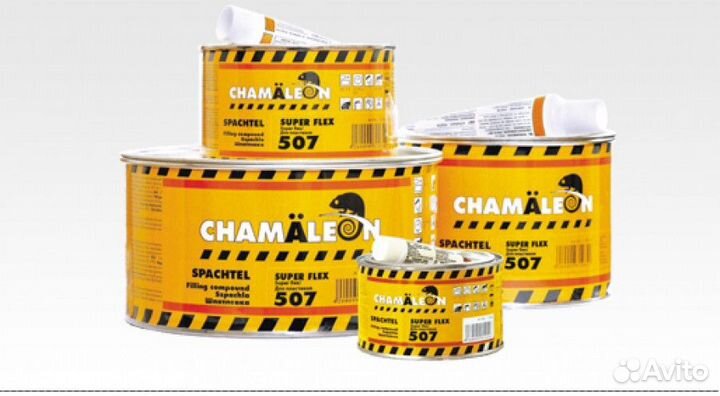 Chameleon/хамелеон Шпатлевка для пластиков 0,25кг