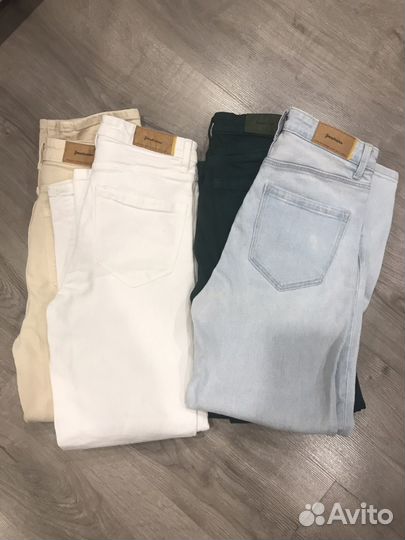 Джинсы stradivarius mom slim 36