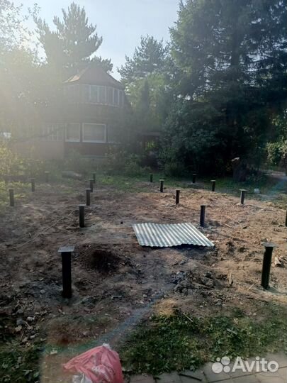 Винтовые сваи под ключ