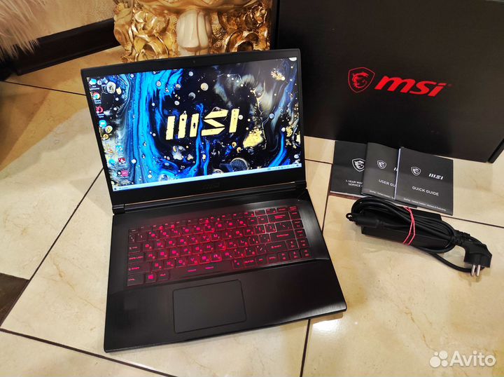 Игровой MSI 144Gz+ RTX 3050Ti+ i5 11Gen