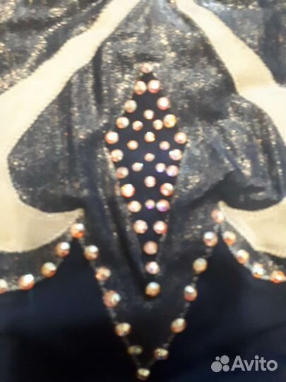 Купальник гимнастический стразы Сваровски