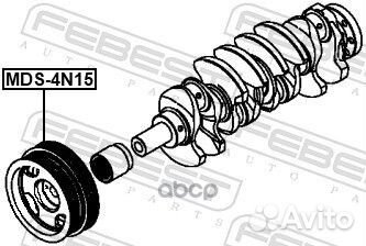 Шкив коленвала MDS4N15 Febest