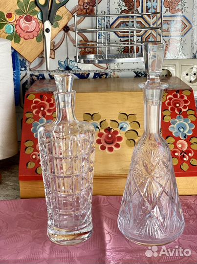 Графин хрустальный СССР