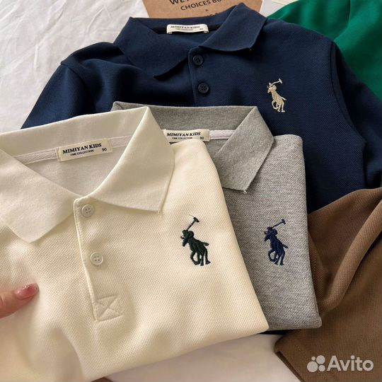 Поло и кардиган Polo ralph lauren