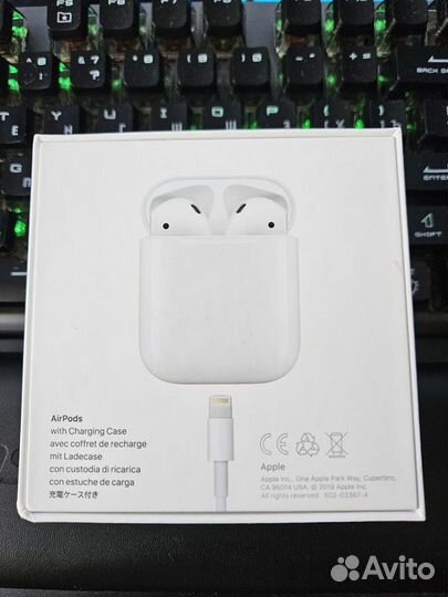 Наушники Apple airpods 2 оригинал