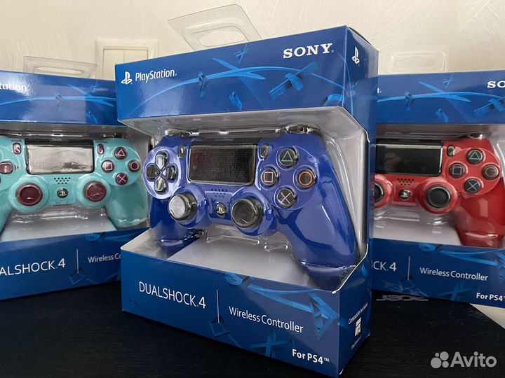 Джойстик цветной PS4