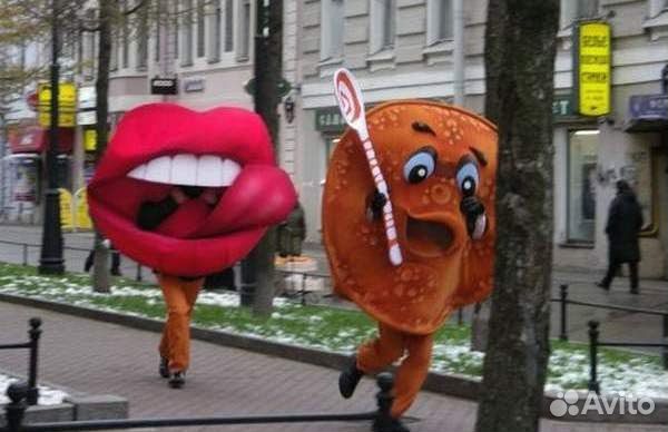 Промоутеры. Раздача листовок. Массовка. BTL