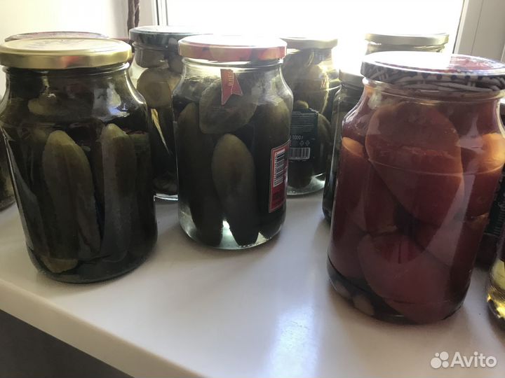 Продам соленые огурцы и помидоры