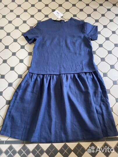 Платье льняное 48, новое, Leolla