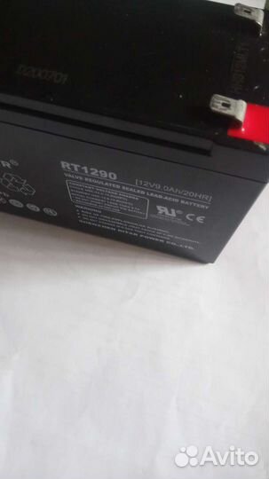 Аккумулятор батарейка ибп Ritar RT1290 12V 9 А.ч