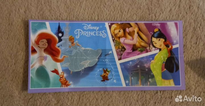 Disney princess Aриэль киндер сюрприз