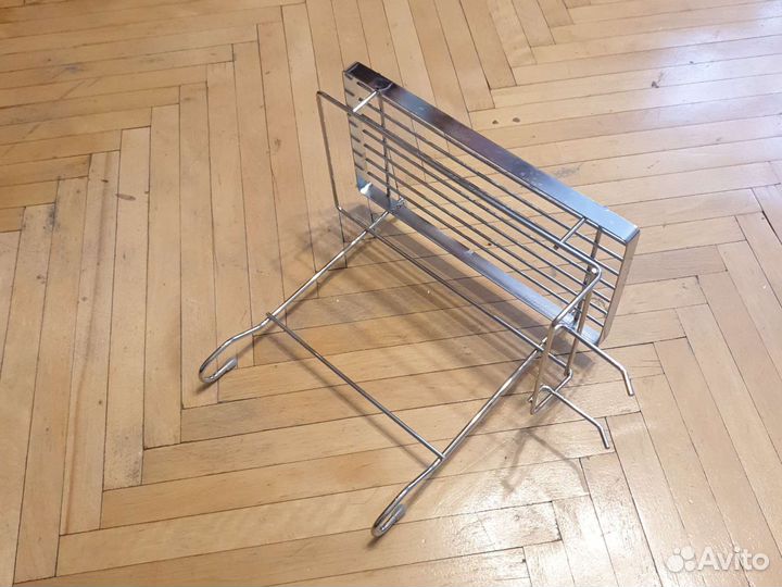 Подставка для столовых приборов. Хром