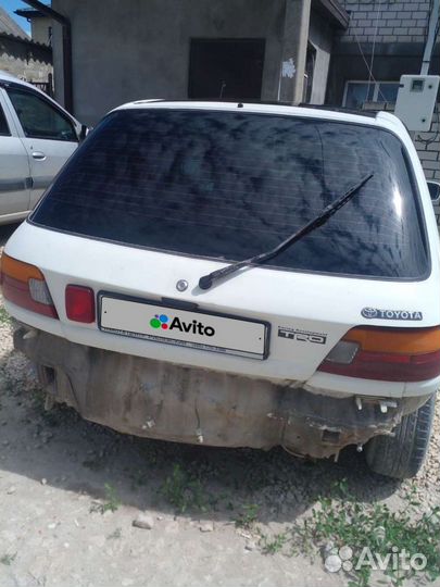 Toyota Starlet 1.3 МТ, 1993, битый, 2 016 км