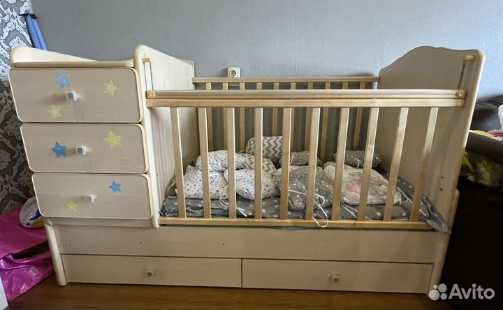 Детская кровать трансформер