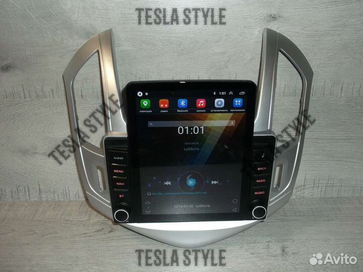 Магнитола Chevrolet Cruze Tesla Android GPS WiFi