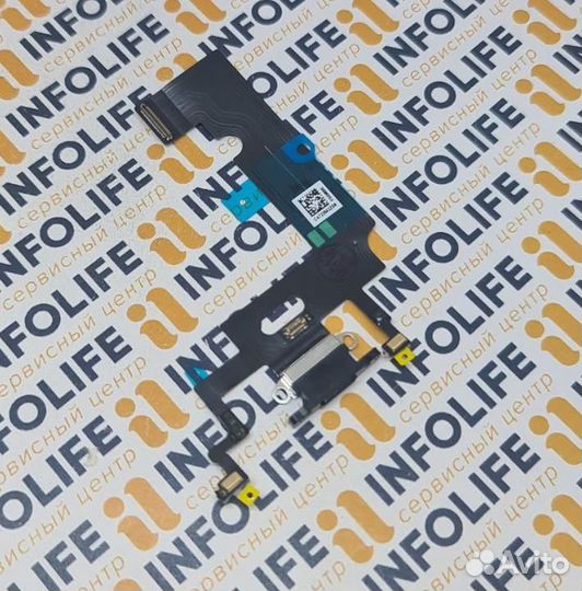 Шлейф для iPhone XR на системный разъем