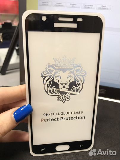 Защитное стекло samsung J7
