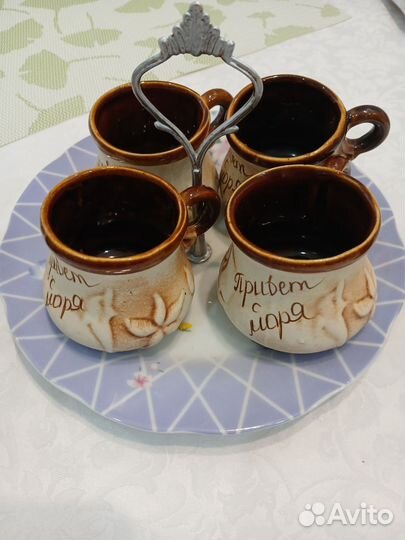 Кофейные чашки, бюветницы