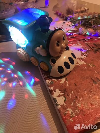 Паровозик музыкальный