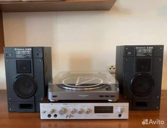 Виниловый проигрыватель audio technica AT lp 60