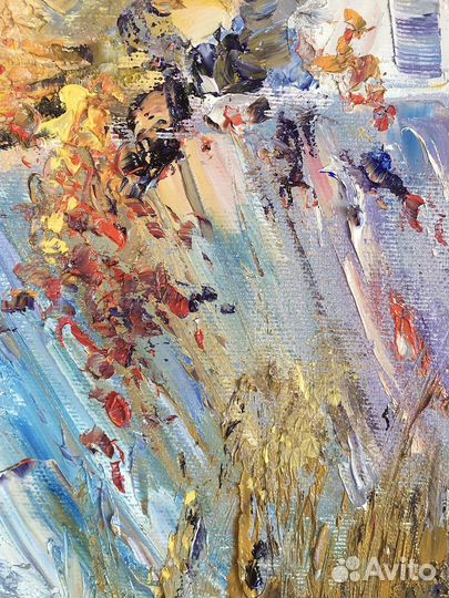 Картина маслом на холсте 