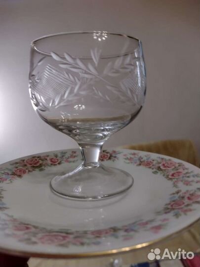 Фужеры и стопки 5 пар