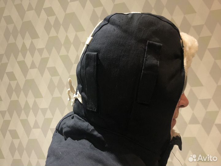 Меховой подшлемник новый