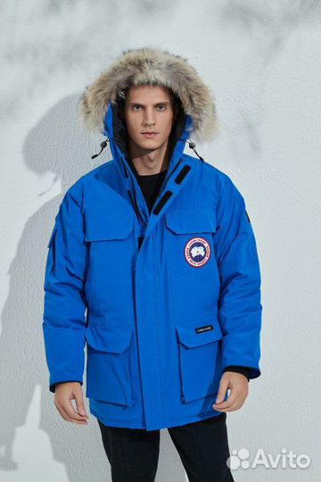 Пуховик canada goose expedition Royal blue