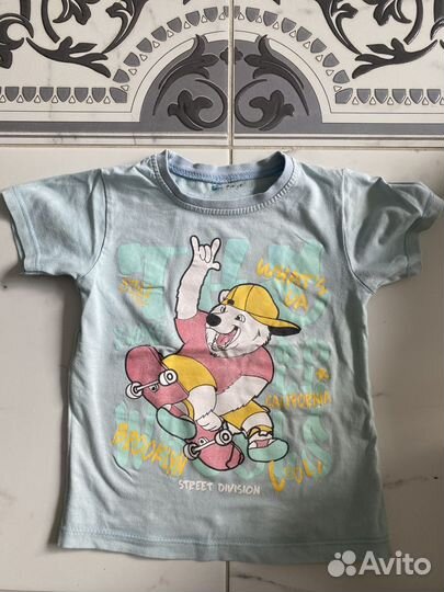 Детские вещи пакетом 104 110 на мальчика