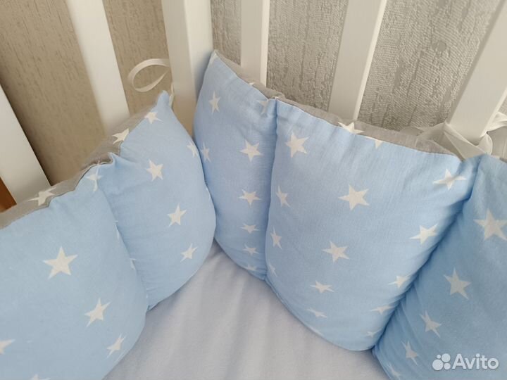 Бортики в детскую кроватку