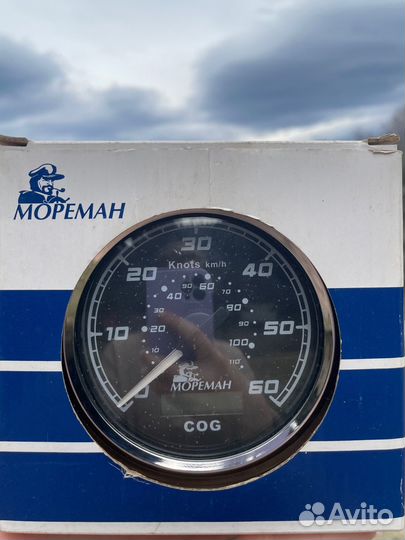 Спидометр GPS 60 узлов Мореман